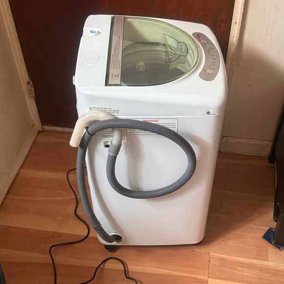 Haier Portable Washing Machine model HLP21N clothes washer Drum size 1.0Cu.ft - Picture 5 of 11